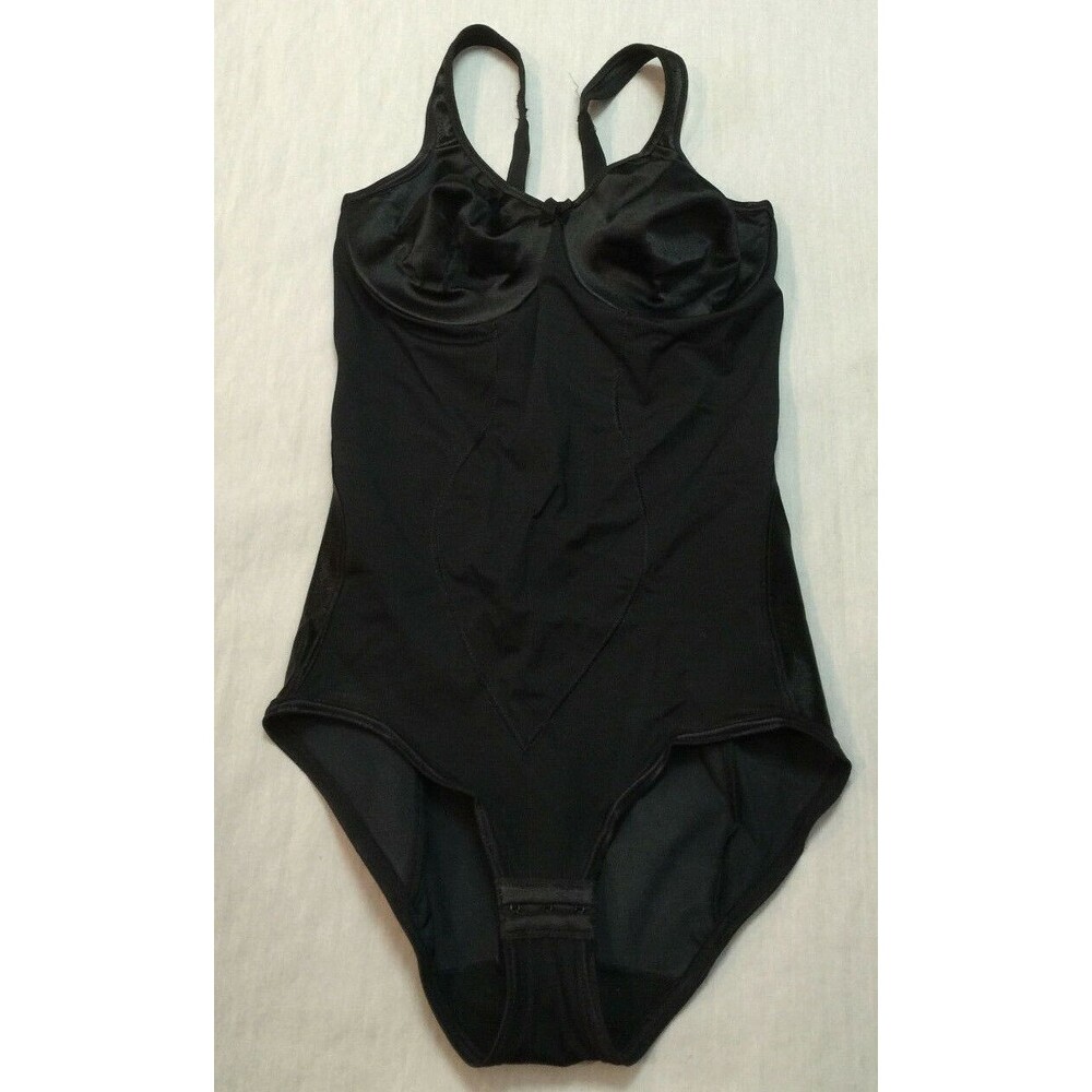 FLEXEES WOMENS BODYSUIT UNDERWIRE BRA SIZE 34D STYLE 5756